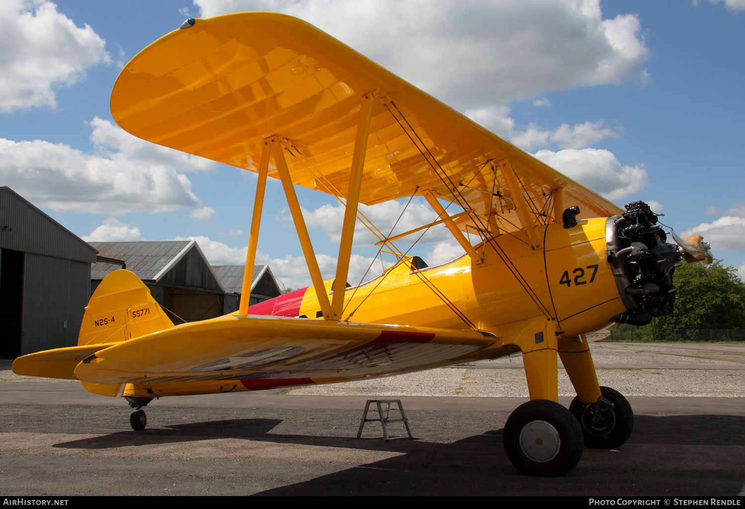 Aircraft Photo of N68427 / 55771 | Boeing A75N1 Kaydet | USA - Navy | AirHistory.net #142481