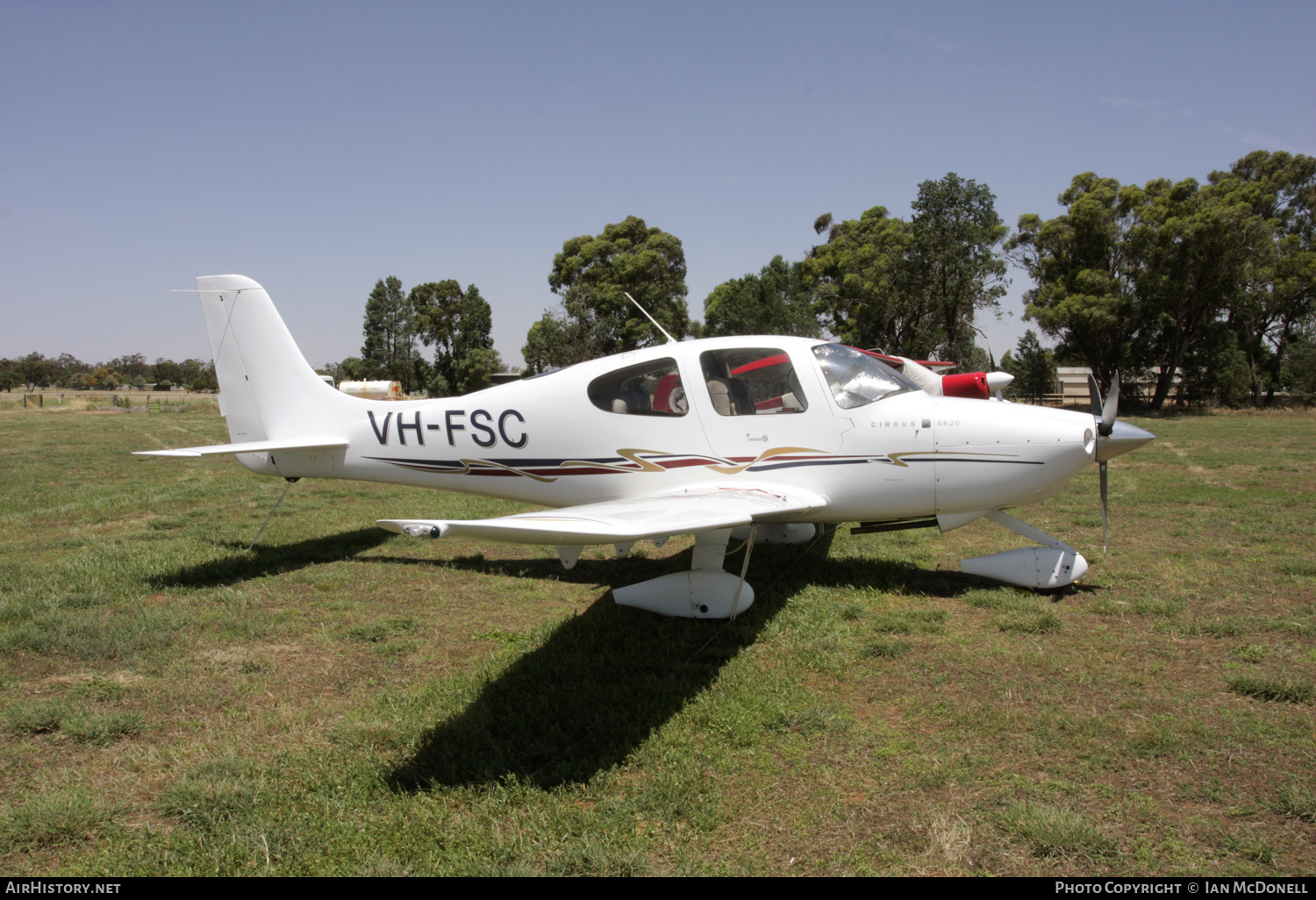 Aircraft Photo of VH-FSC | Cirrus SR-20 G1 | AirHistory.net #142485