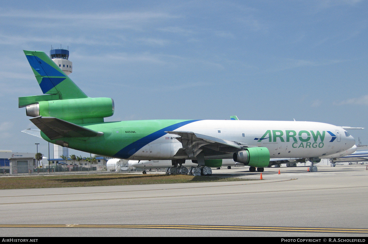 Aircraft Photo of N450ML | McDonnell Douglas DC-10-30(F) | Arrow Cargo | AirHistory.net #142493