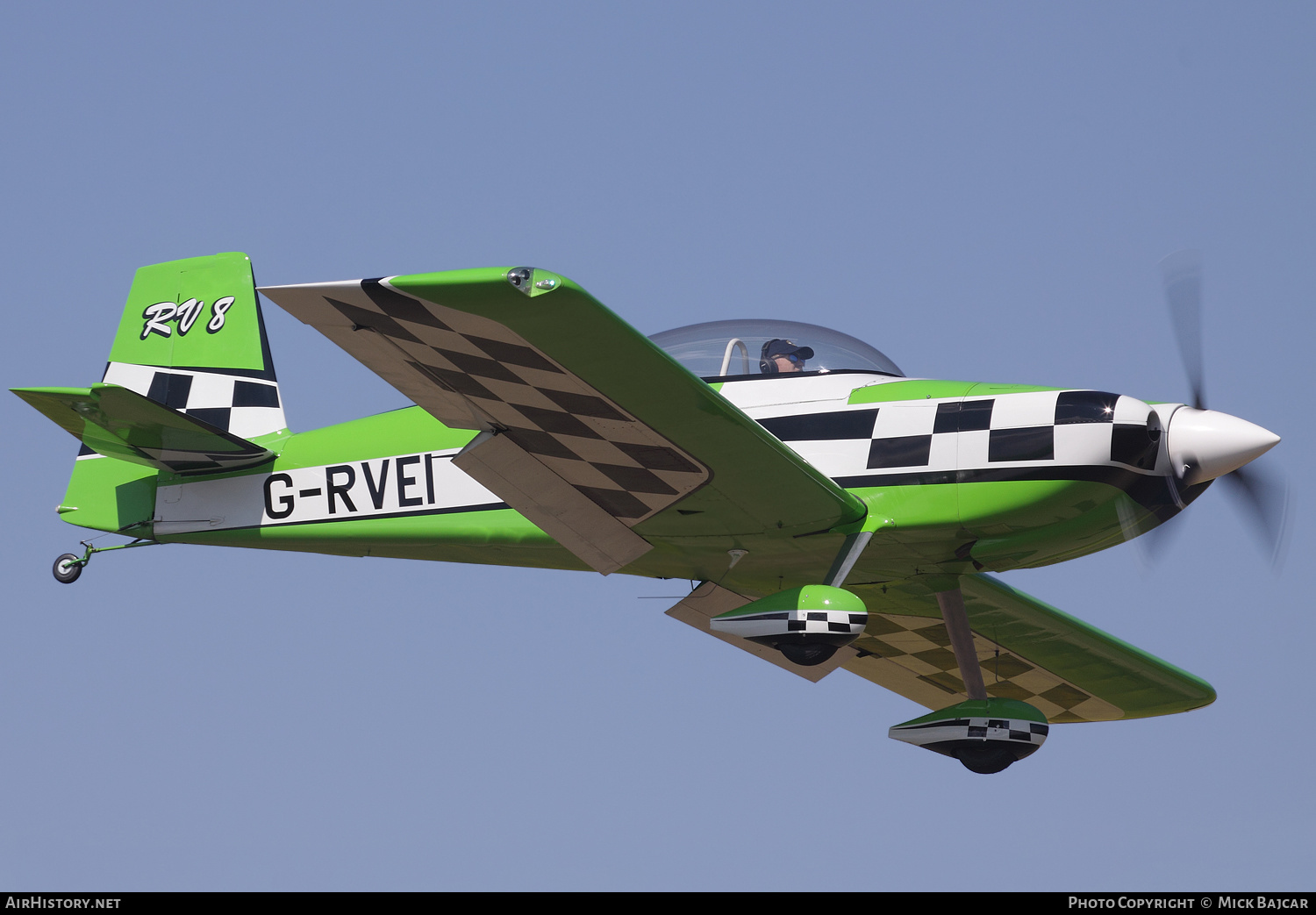 Aircraft Photo of G-RVEI | Van's RV-8 | AirHistory.net #142494