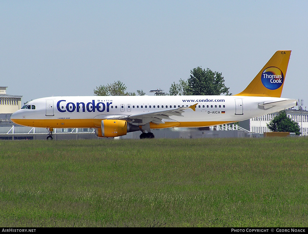 Aircraft Photo of D-AICA | Airbus A320-212 | Condor Berlin | AirHistory.net
