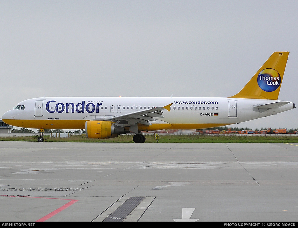 Aircraft Photo of D-AICE | Airbus A320-212 | Condor Berlin | AirHistory.net #142500