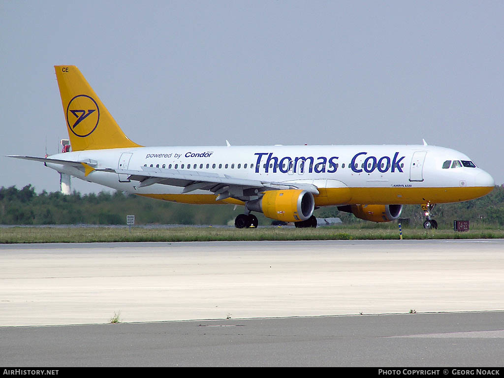 Aircraft Photo of D-AICE | Airbus A320-212 | Thomas Cook Airlines | AirHistory.net #142502