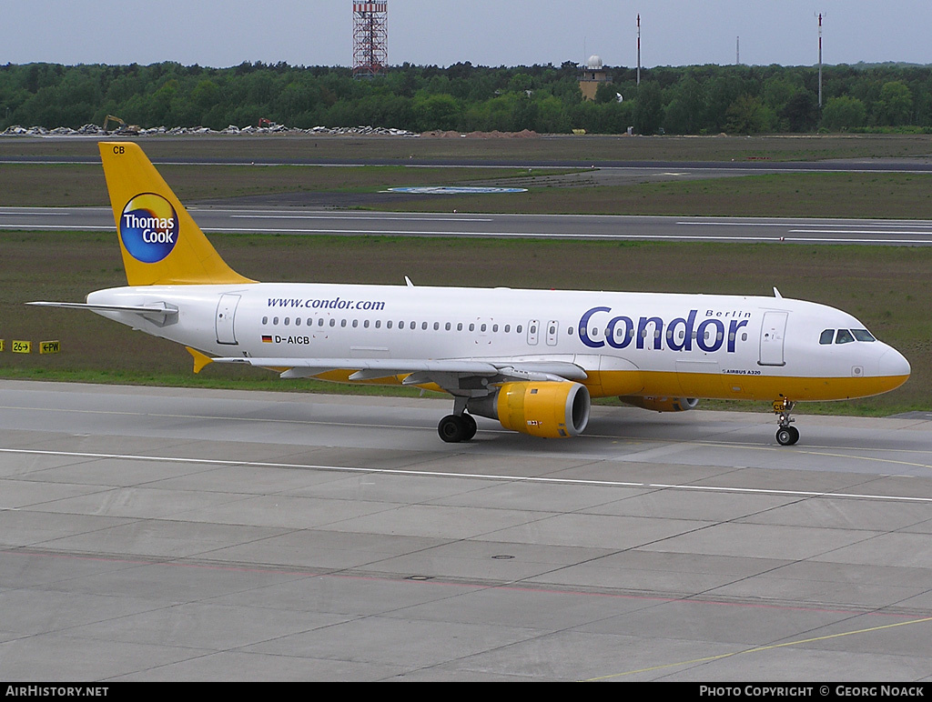 Aircraft Photo of D-AICB | Airbus A320-212 | Condor Berlin | AirHistory.net #142506