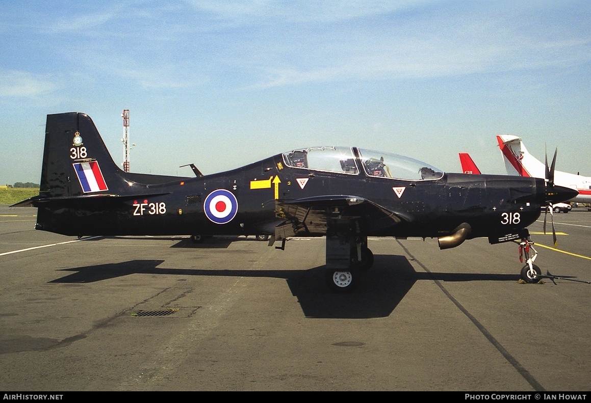 Aircraft Photo of ZF318 | Short S-312 Tucano T1 | UK - Air Force | AirHistory.net #142510