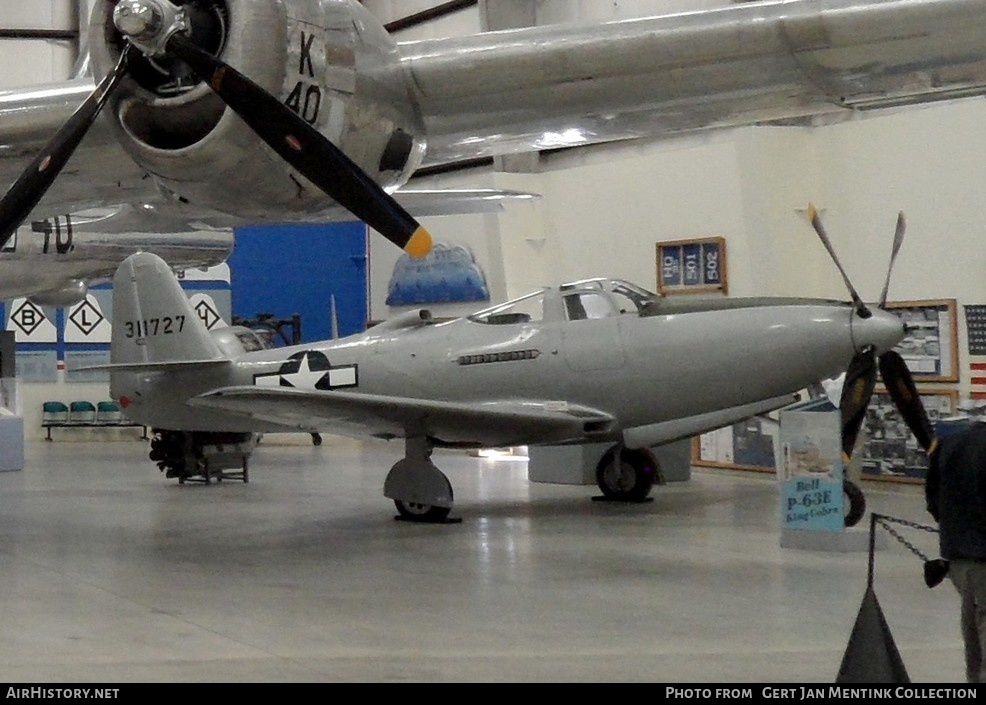 Aircraft Photo of 43-11727 / 311727 | Bell P-63E Kingcobra | USA - Air Force | AirHistory.net #142518