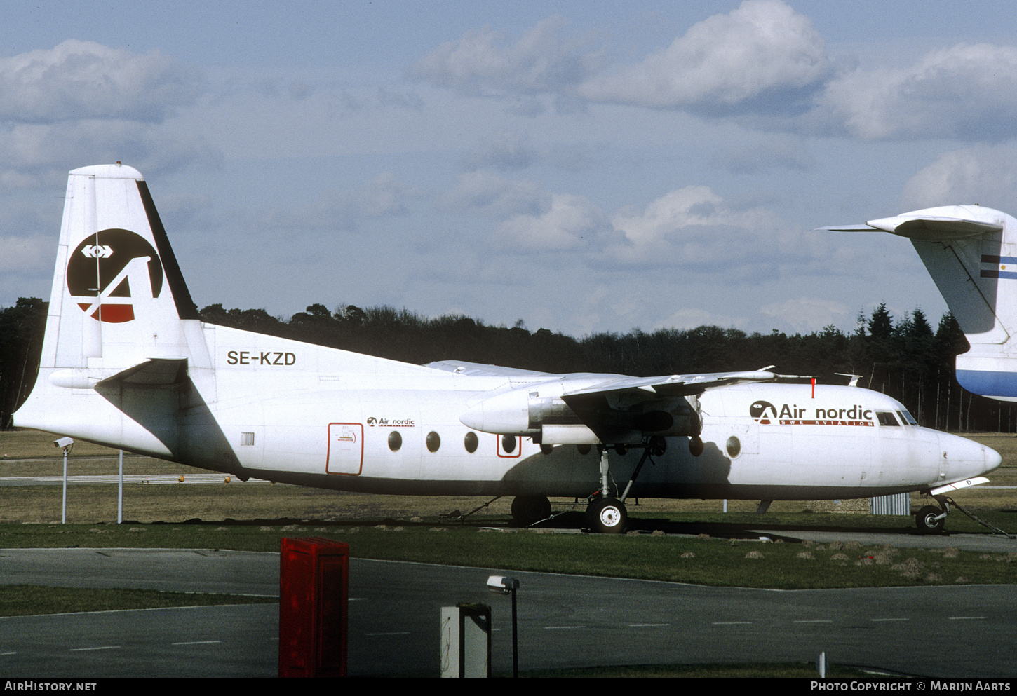 Aircraft Photo of SE-KZD | Fokker F27-100 Friendship | Air Nordic | AirHistory.net #142520