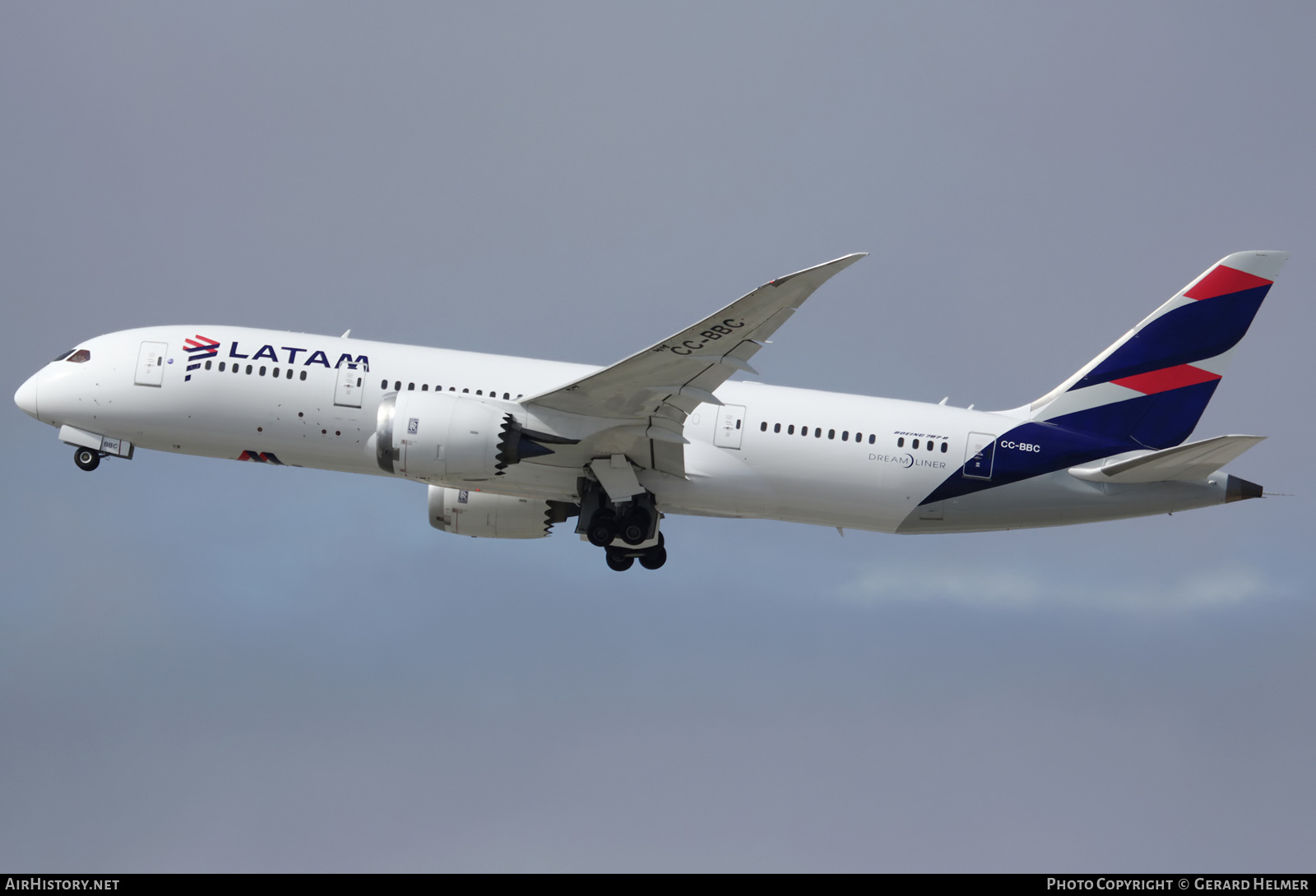 Aircraft Photo of CC-BBC | Boeing 787-8 Dreamliner | LATAM Airlines | AirHistory.net #142521