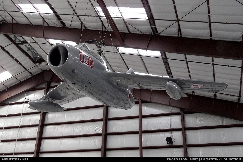 Aircraft Photo of 038 red | PZL-Mielec SBLim-2 (MiG-15UTI) | Poland - Air Force | AirHistory.net #142524