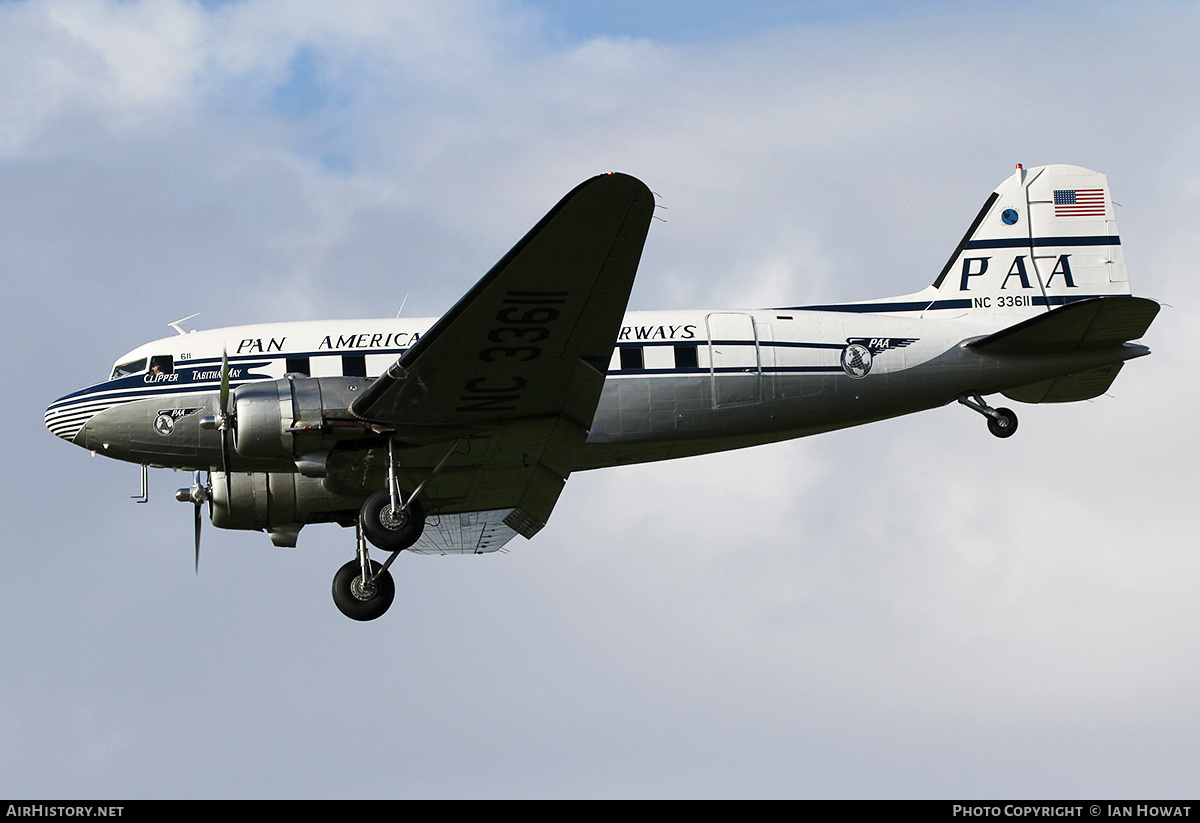 Aircraft Photo of N33611 / NC33611 | Douglas DC-3(C) | Pan American World Airways - PAA | AirHistory.net #142552