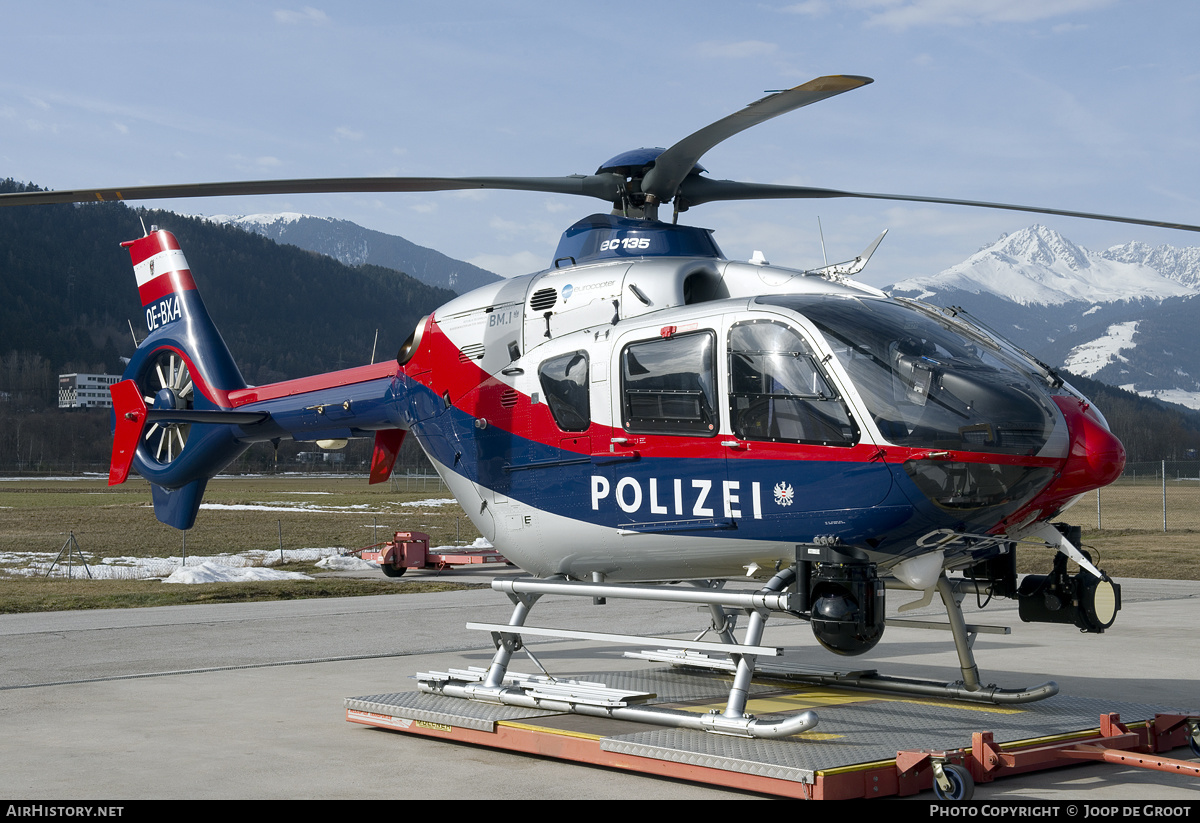 Aircraft Photo of OE-BXA | Eurocopter EC-135P-2+ | Polizei | AirHistory.net #142584