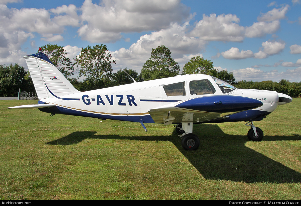 Aircraft Photo of G-AVZR | Piper PA-28-180 Cherokee C | Lincoln Aero Club | AirHistory.net #142585