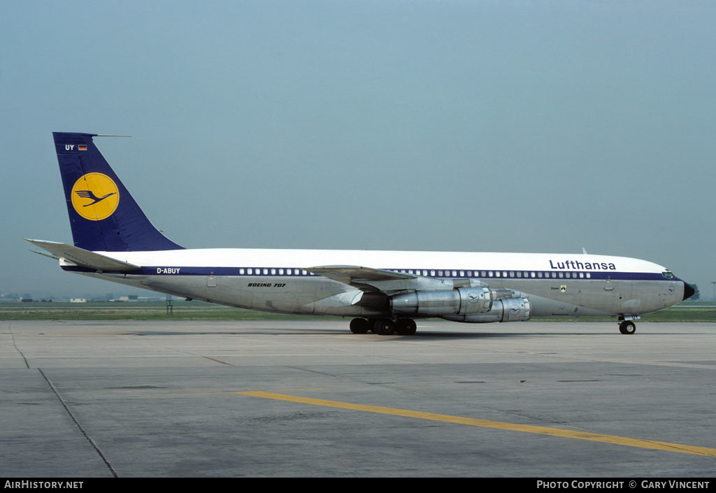 Aircraft Photo of D-ABUY | Boeing 707-330C | Lufthansa | AirHistory.net #142597