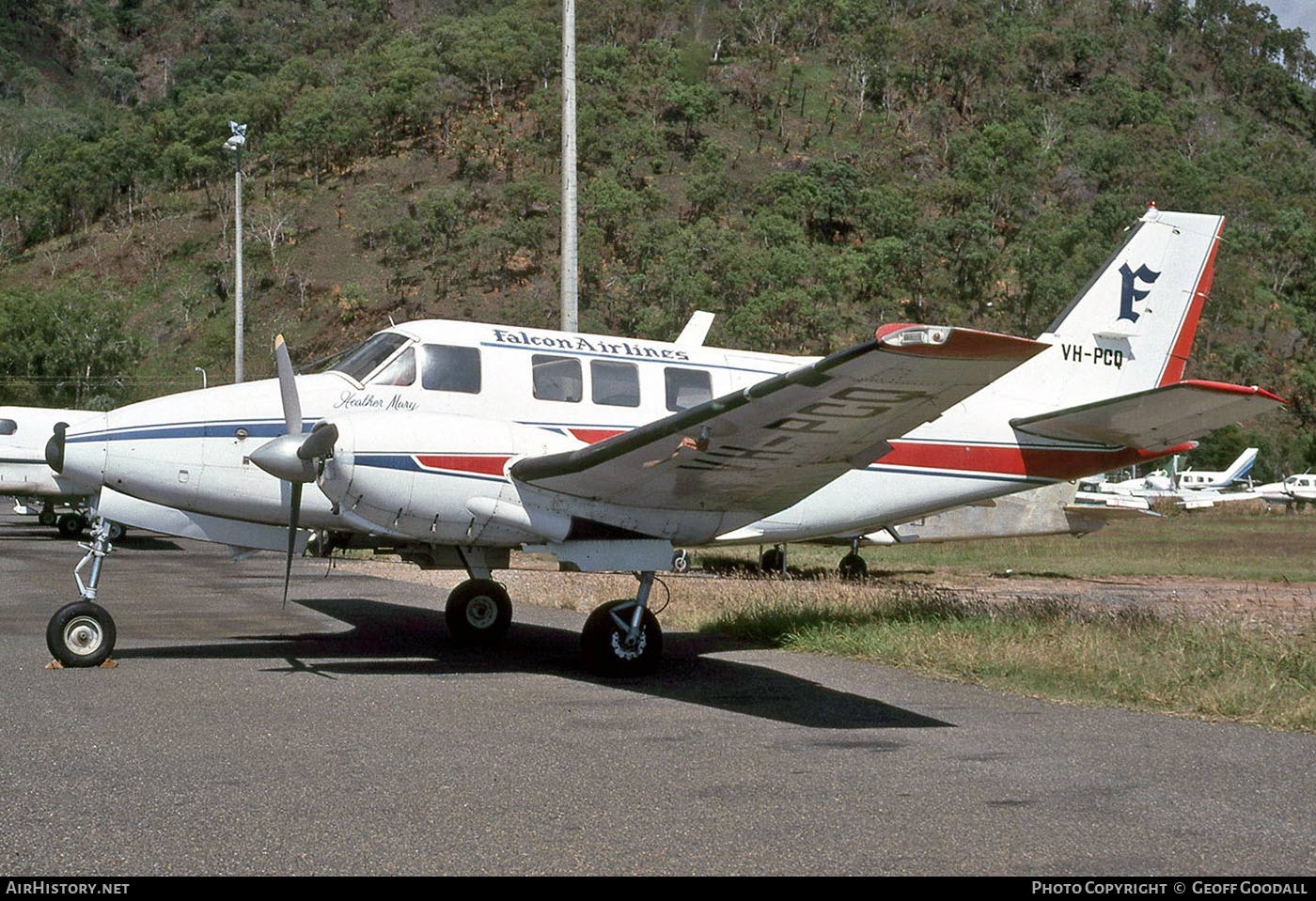 Aircraft Photo of VH-PCQ | Beech 65-B80 Queen Air | Falcon Airlines | AirHistory.net #142607