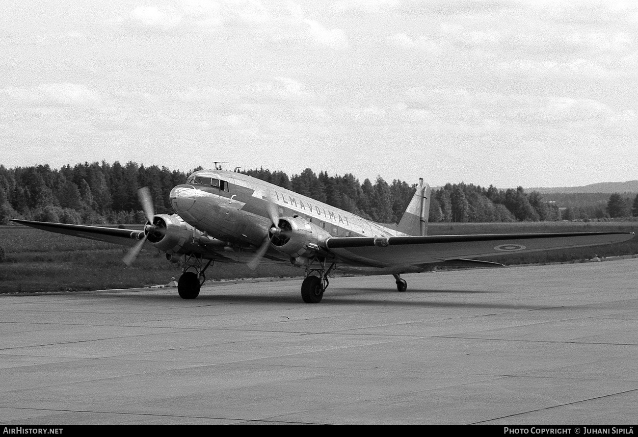 Aircraft Photo of DO-7 | Douglas C-47A Skytrain | Finland - Air Force | AirHistory.net #142631
