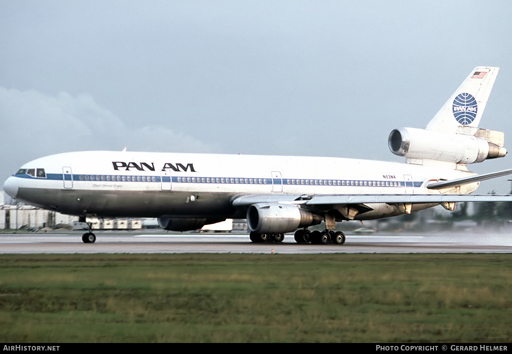 Aircraft Photo of N83NA | McDonnell Douglas DC-10-30 | Pan American World Airways - Pan Am | AirHistory.net #142634