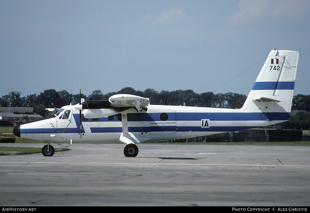Aircraft Photo of 742 | De Havilland Canada DHC-6-300 Twin Otter | France - Air Force | AirHistory.net #142647