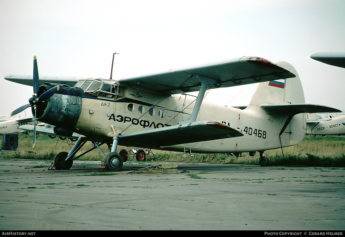 Aircraft Photo of RA-40468 | Antonov An-2R | Aeroflot | AirHistory.net #142654