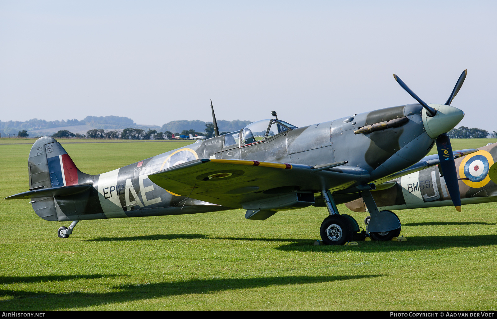 Aircraft Photo of G-LFVB / EP120 | Supermarine 349 Spitfire LF5B | UK - Air Force | AirHistory.net #142662