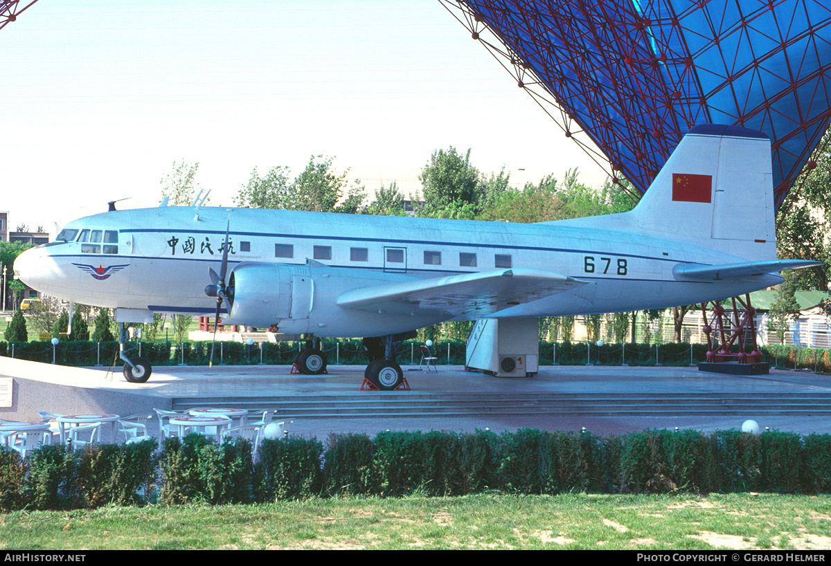 Aircraft Photo of 678 | Ilyushin Il-14P | CAAC - Civil Aviation Administration of China | AirHistory.net #142664