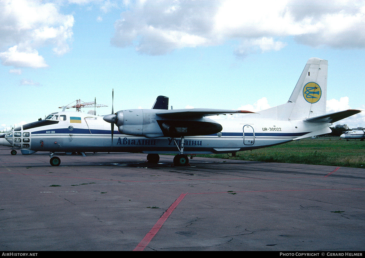 Aircraft Photo of UR-30022 | Antonov An-30 | Air Ukraine | AirHistory.net #142678