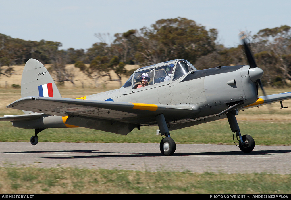 Aircraft Photo of VH-PUW | De Havilland DHC-1 Chipmunk Mk22 | UK - Air Force | AirHistory.net #142686
