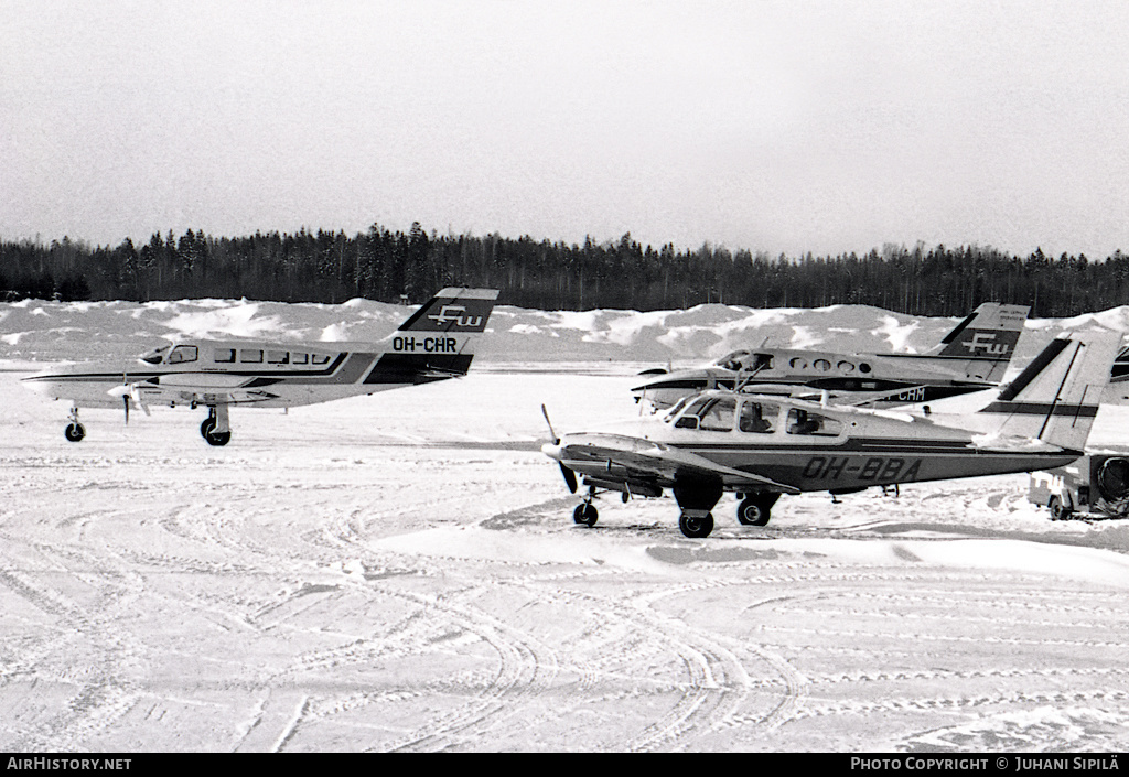 Aircraft Photo of OH-BBA | Beech A55 Baron (95-A55) | AirHistory.net #142691