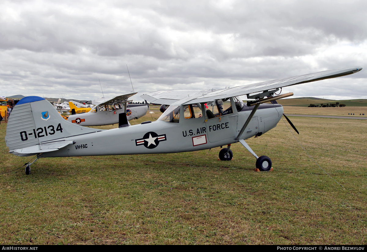 Aircraft Photo of VH-FAC / 0-12134 | Cessna O-1G Bird Dog | USA - Air Force | AirHistory.net #142694