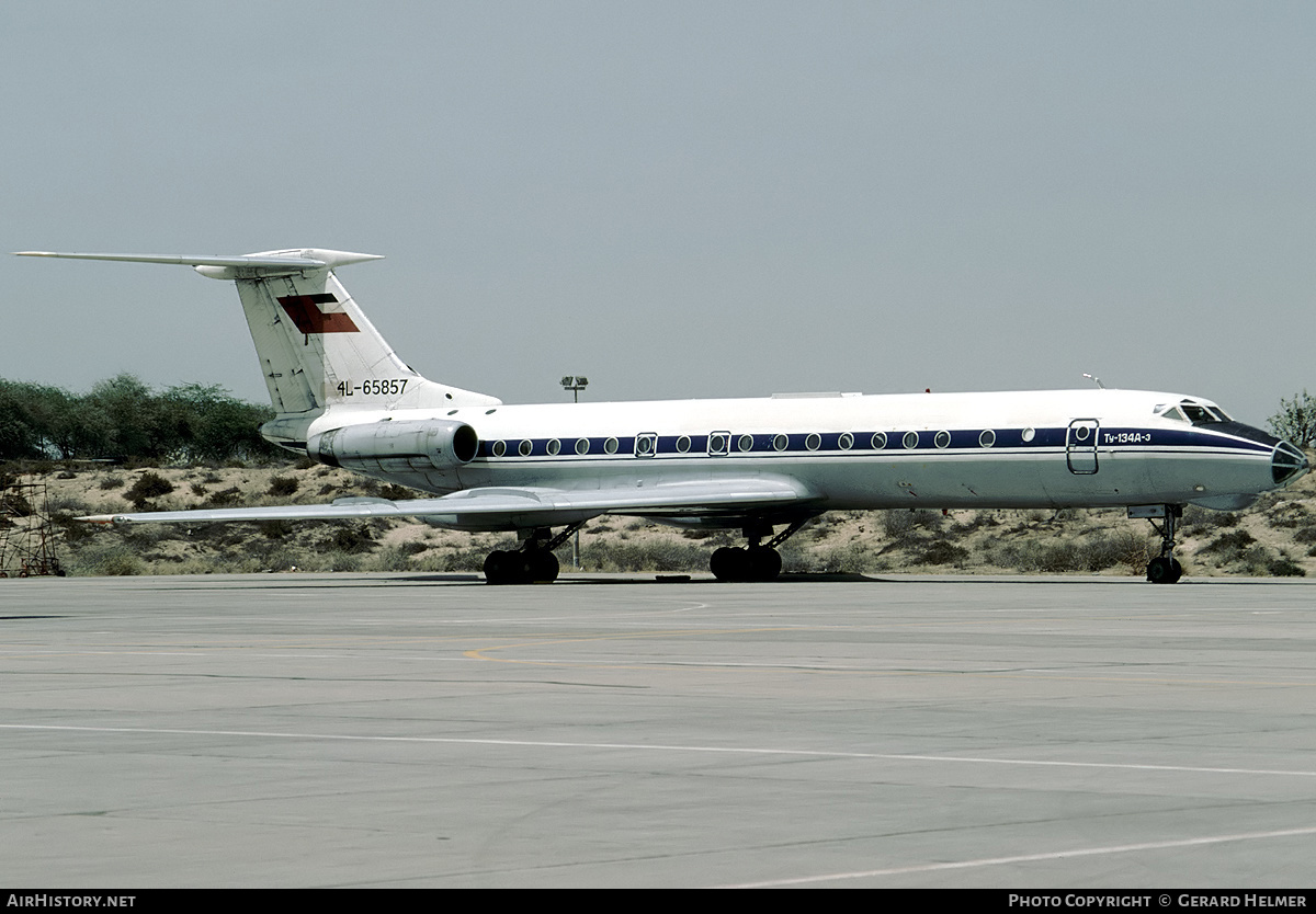 Aircraft Photo of 4L-65857 | Tupolev Tu-134A-3 | AirHistory.net #142708