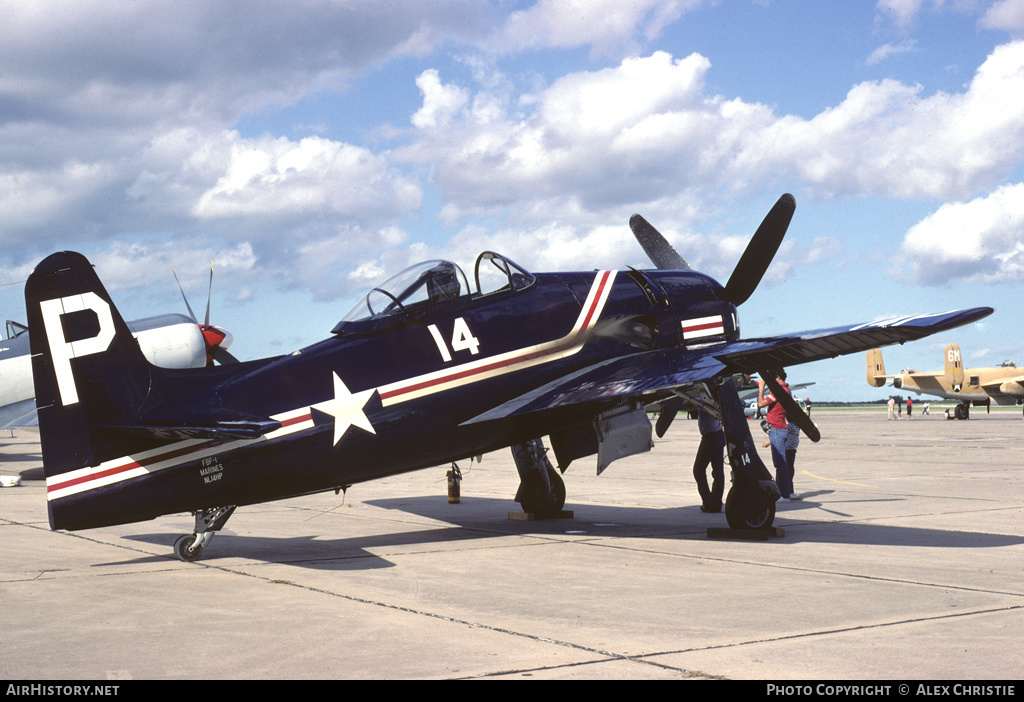 Aircraft Photo of N14HP / NL14HP / 90446 | Grumman F8F-1D Bearcat | USA - Marines | AirHistory.net #142713