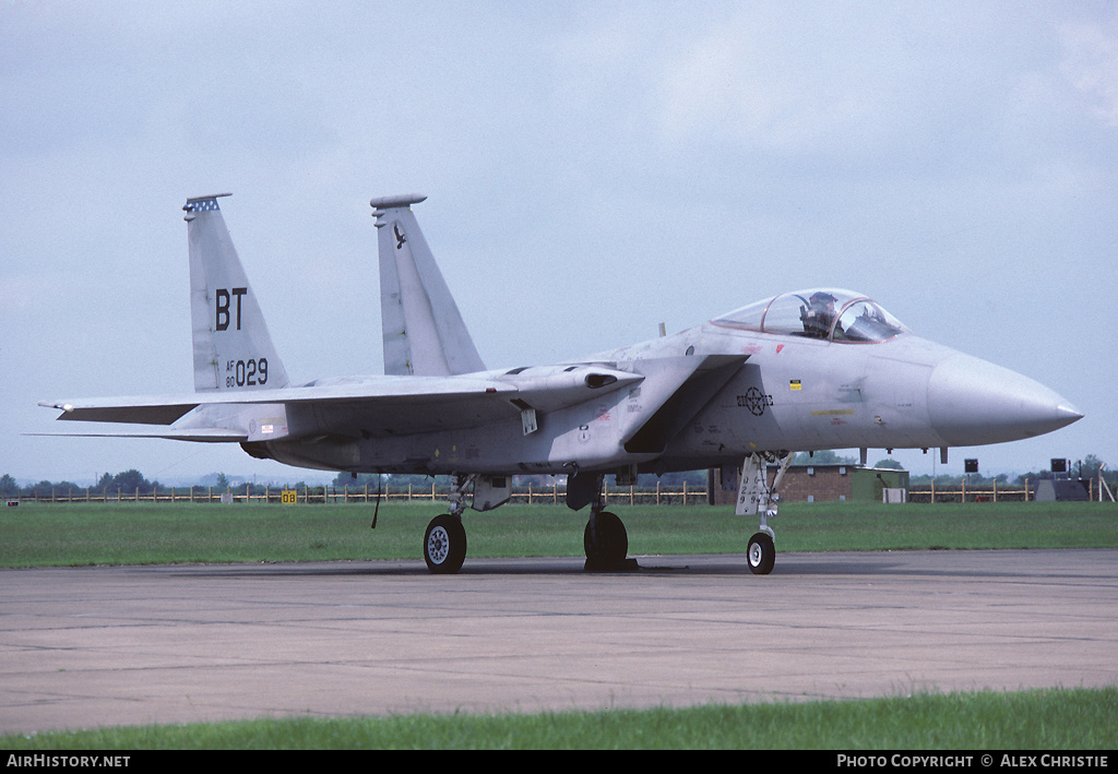Aircraft Photo of 80-0029 / AF80-029 | McDonnell Douglas F-15C Eagle | USA - Air Force | AirHistory.net #142715