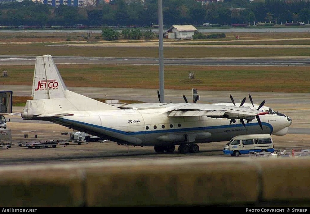 Aircraft Photo of XU-395 | Antonov An-12BK | JetGo International | AirHistory.net #142743