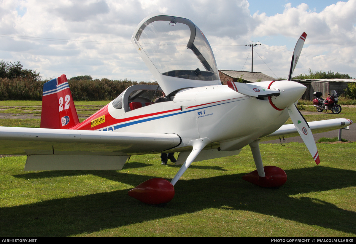 Aircraft Photo of G-CCZD | Van's RV-7 | AirHistory.net #142751