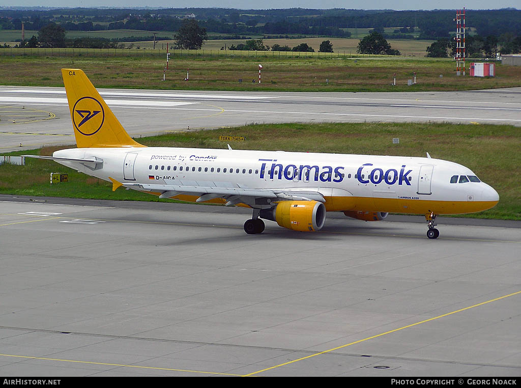 Aircraft Photo of D-AICA | Airbus A320-212 | Thomas Cook Airlines | AirHistory.net #142756