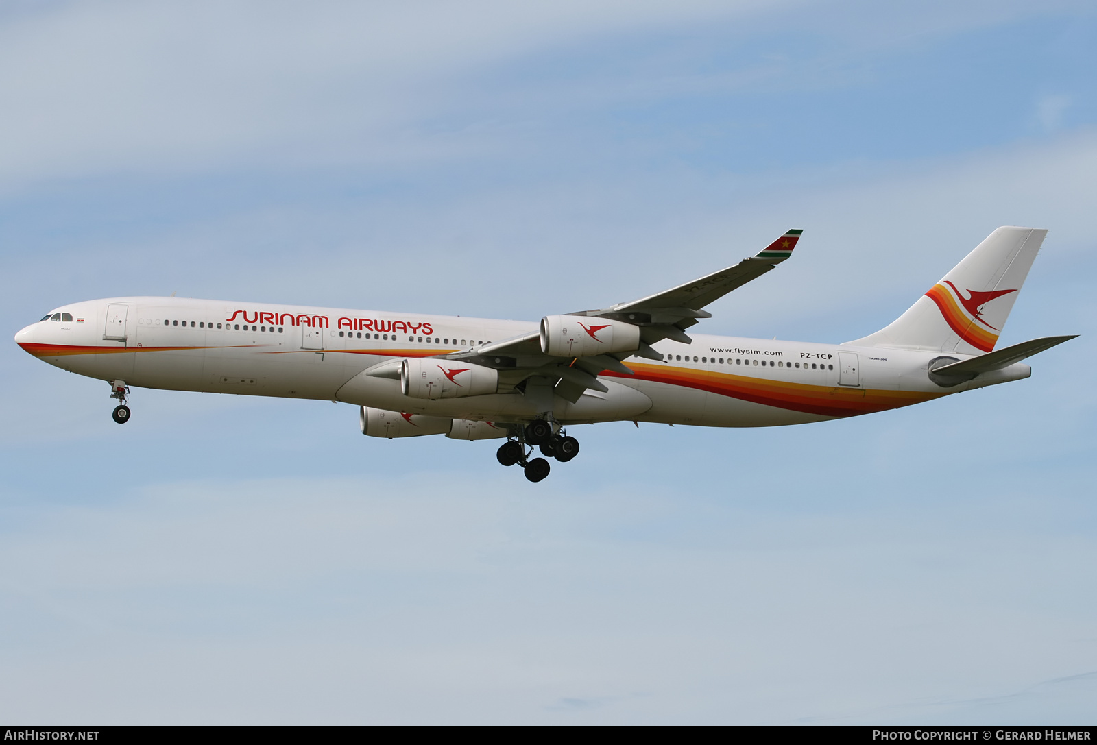 Aircraft Photo of PZ-TCP | Airbus A340-311 | Surinam Airways | AirHistory.net #142768