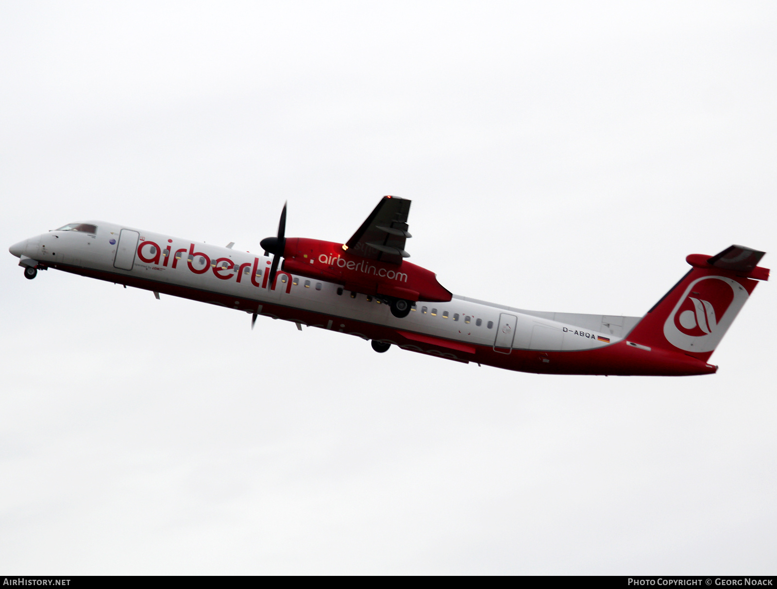Aircraft Photo of D-ABQA | Bombardier DHC-8-402 Dash 8 | Air Berlin | AirHistory.net #142776