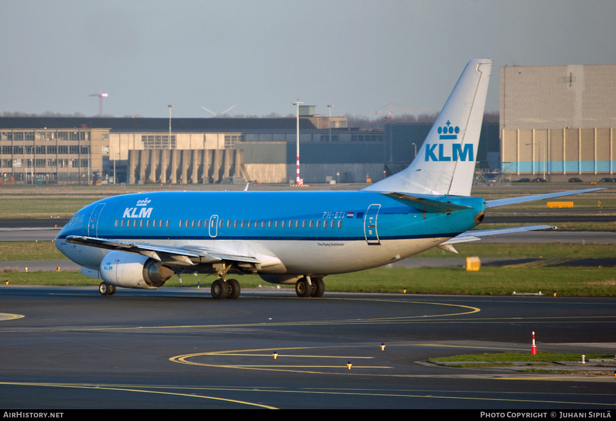 Aircraft Photo of PH-BTI | Boeing 737-306 | KLM - Royal Dutch Airlines | AirHistory.net #142778