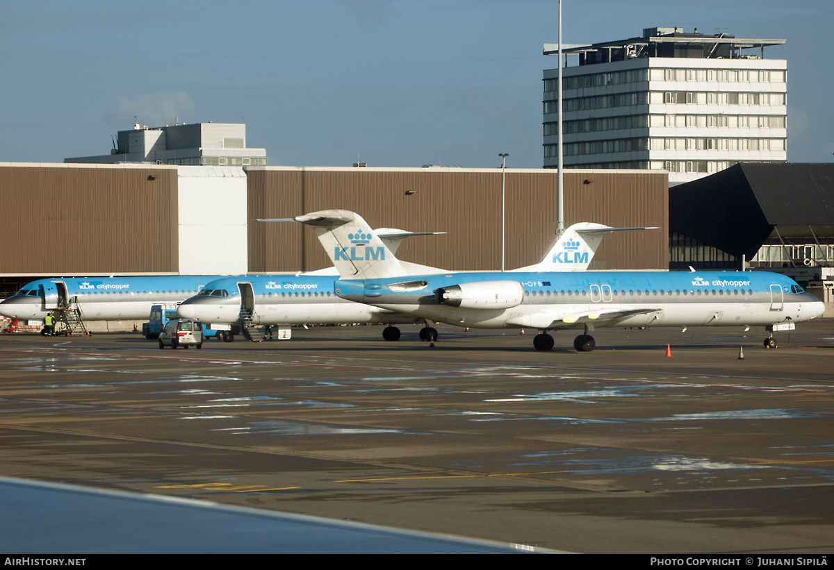 Aircraft Photo of PH-OFB | Fokker 100 (F28-0100) | KLM Cityhopper | AirHistory.net #142782