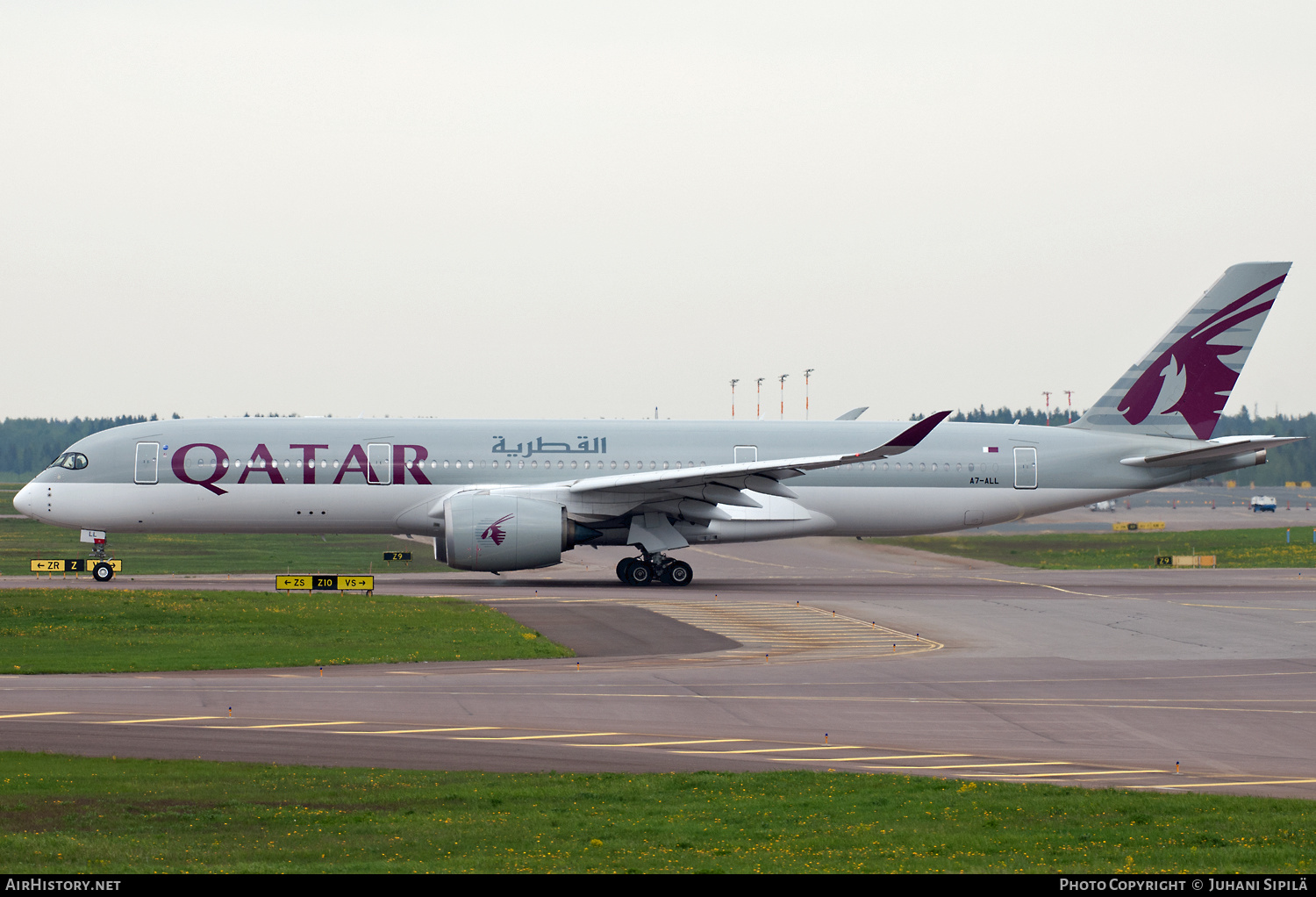 Aircraft Photo of A7-ALL | Airbus A350-941 | Qatar Airways | AirHistory.net #142787