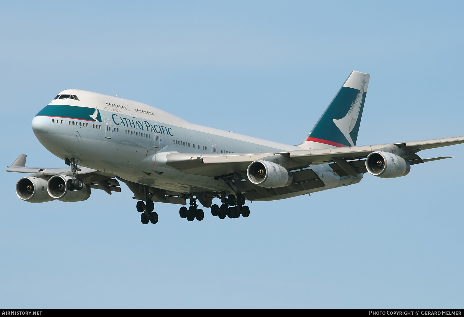 Aircraft Photo of B-HUI | Boeing 747-467 | Cathay Pacific Airways | AirHistory.net #142812