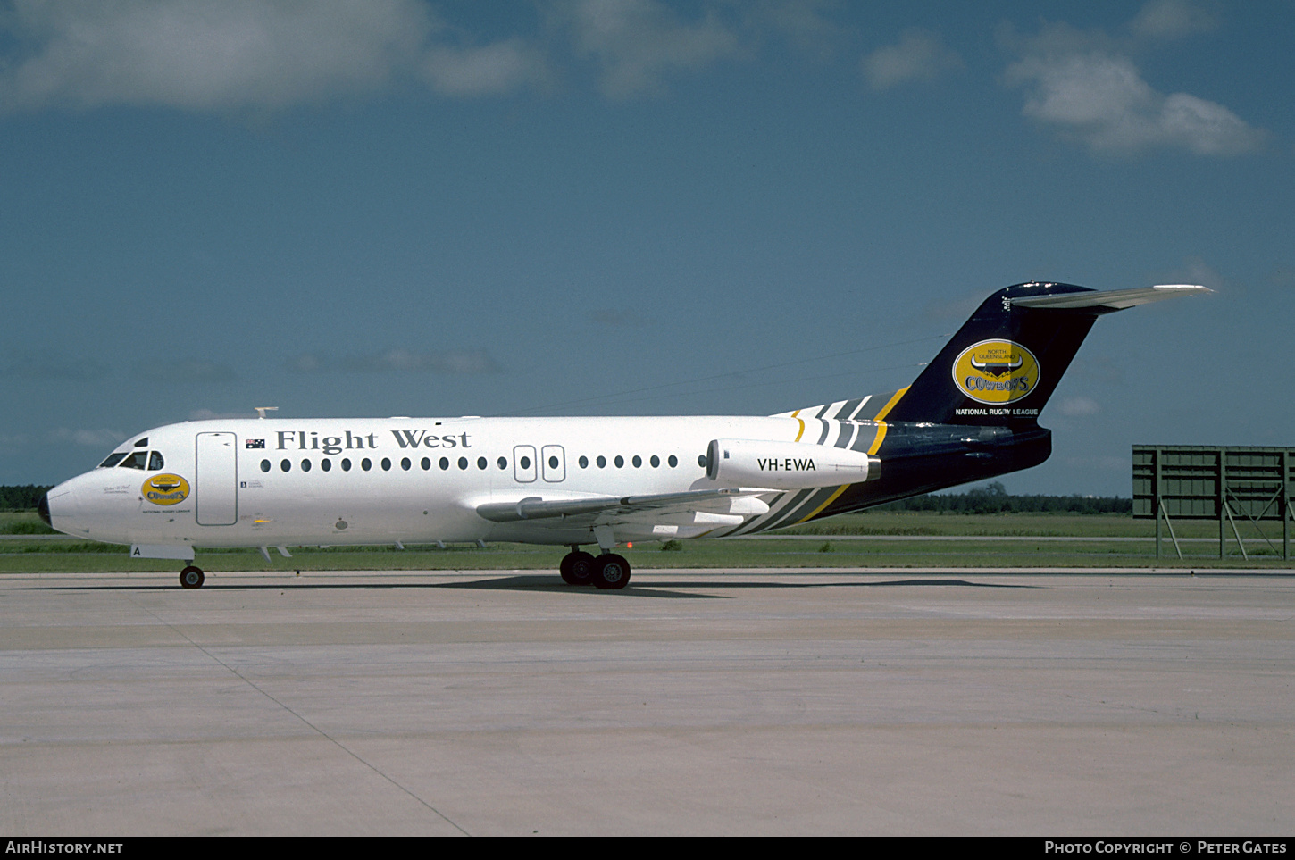 Aircraft Photo of VH-EWA | Fokker F28-4000 Fellowship | Flight West Airlines | AirHistory.net #142820