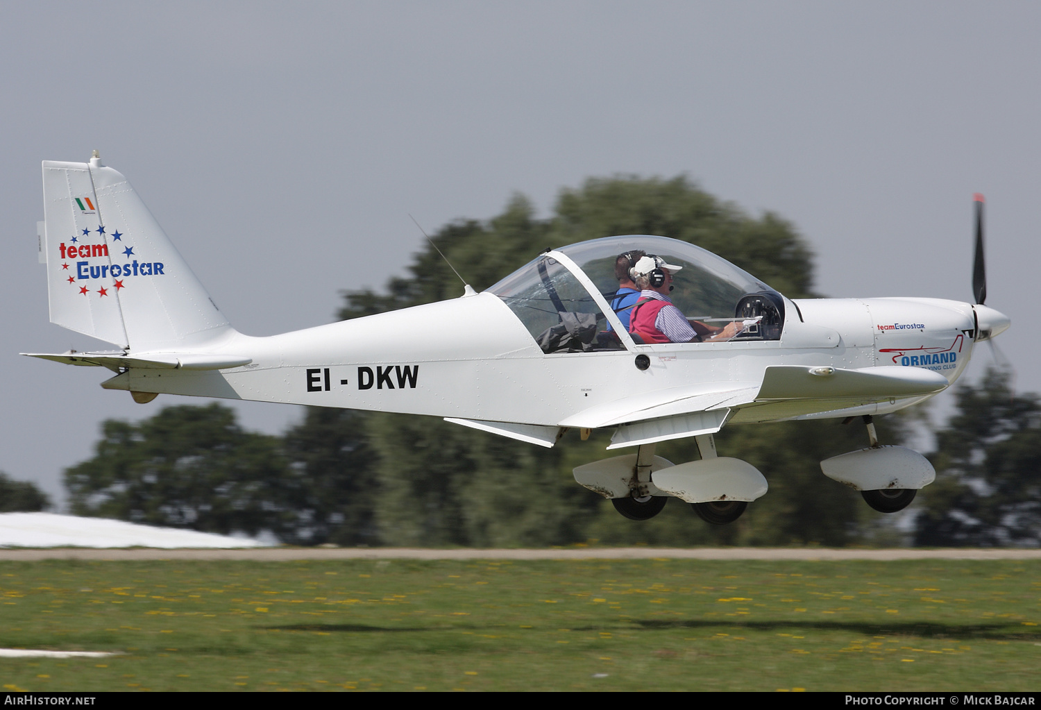 Aircraft Photo of EI-DKW | Evektor-Aerotechnik EV-97 Eurostar | Ormand Flying Club | AirHistory.net #142821