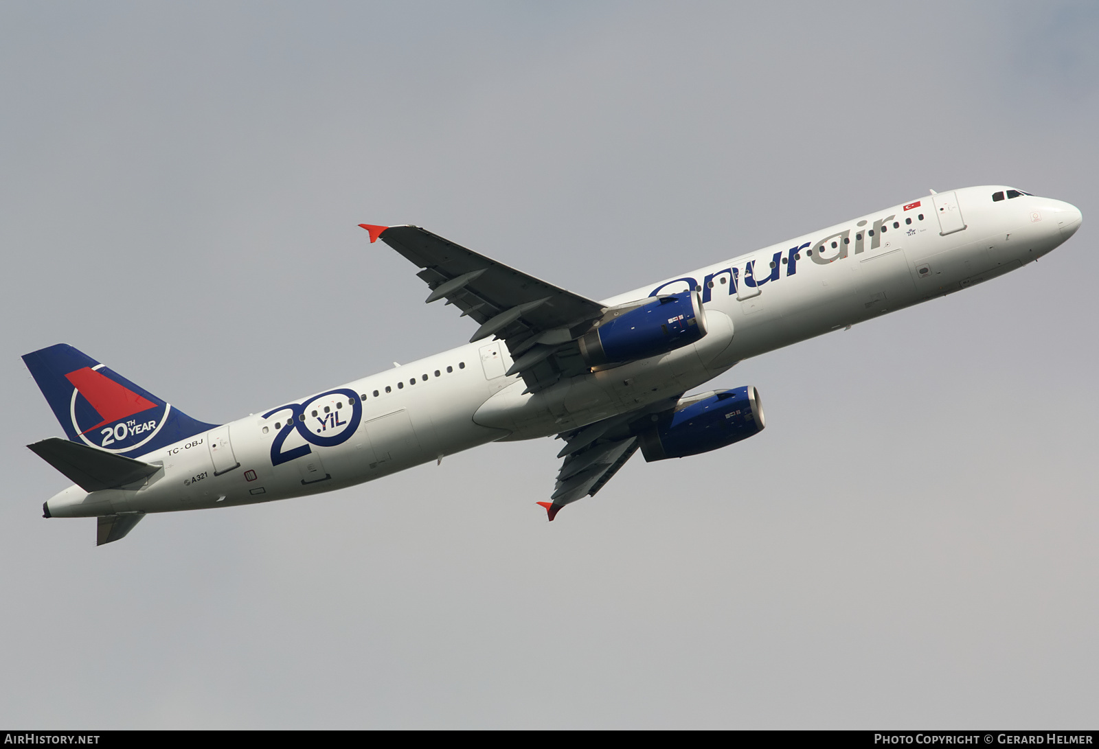 Aircraft Photo of TC-OBJ | Airbus A321-231 | Onur Air | AirHistory.net #142828