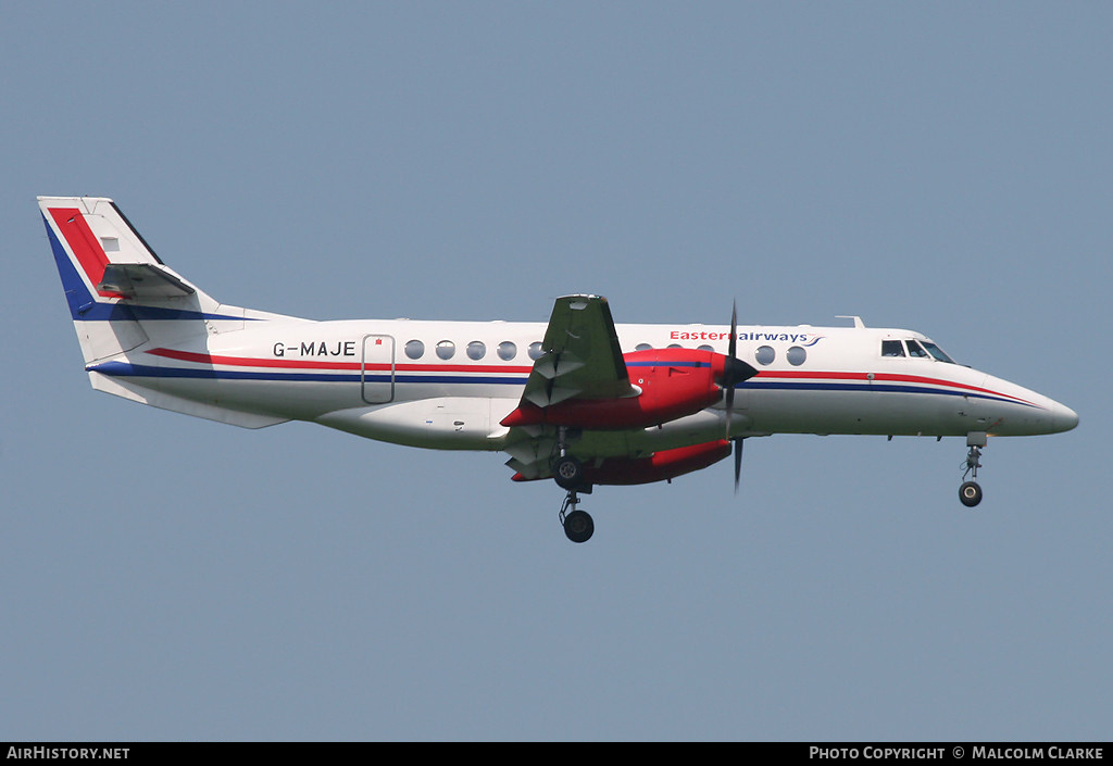 Aircraft Photo of G-MAJE | British Aerospace Jetstream 41 | Eastern Airways | AirHistory.net #142854