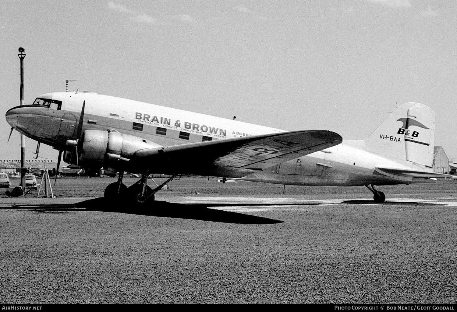 Aircraft Photo of VH-BAA | Douglas C-47A Skytrain | Brain and Brown | AirHistory.net #142896