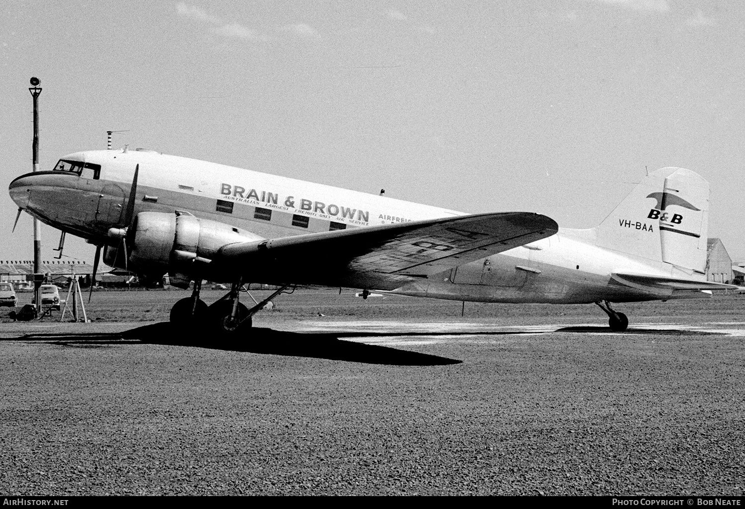 Aircraft Photo of VH-BAA | Douglas C-47A Skytrain | Brain and Brown | AirHistory.net #142896