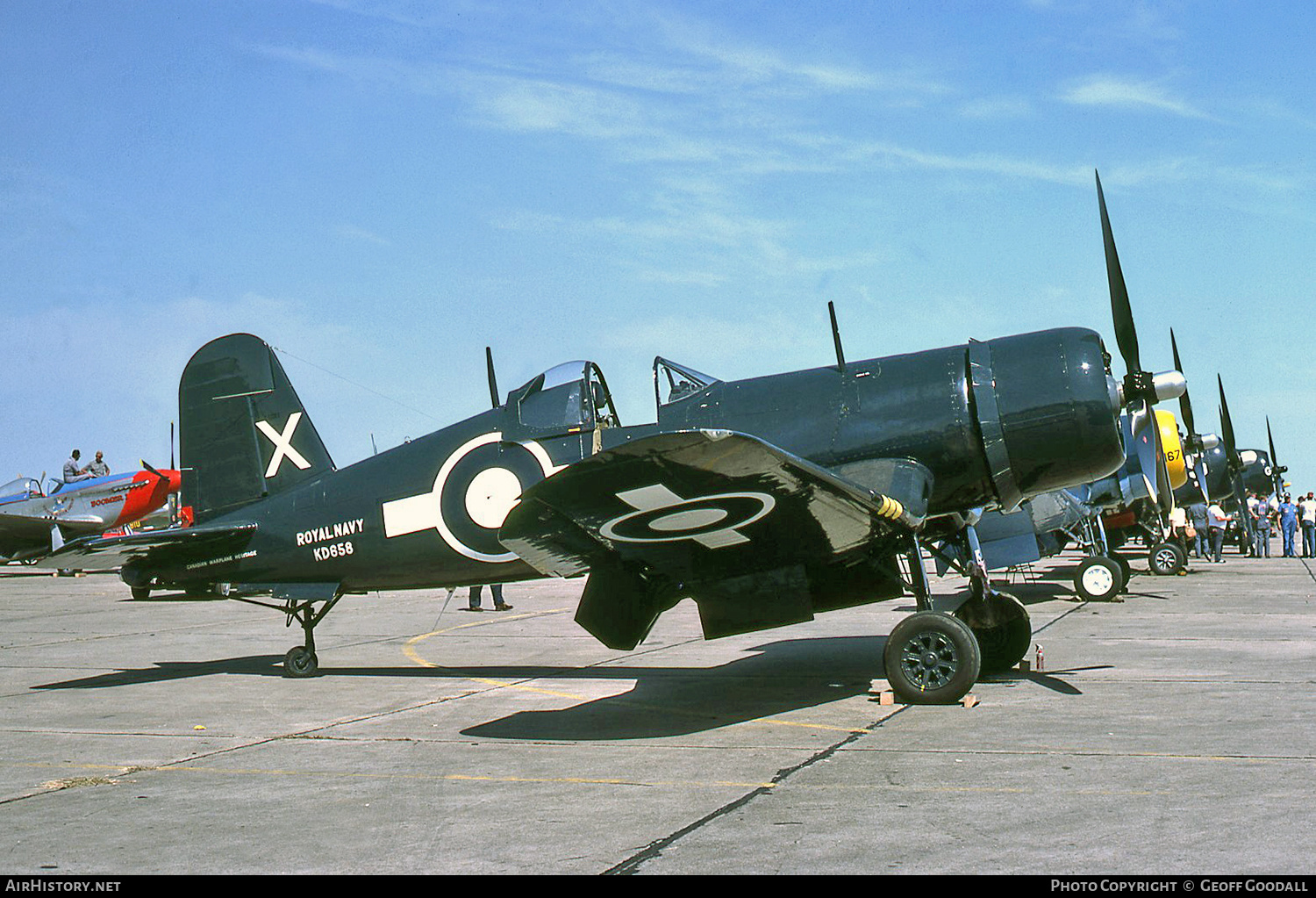 Aircraft Photo of C-GCWX / KD658 | Goodyear FG-1D Corsair | Canadian Warplane Heritage | UK - Navy | AirHistory.net #142898