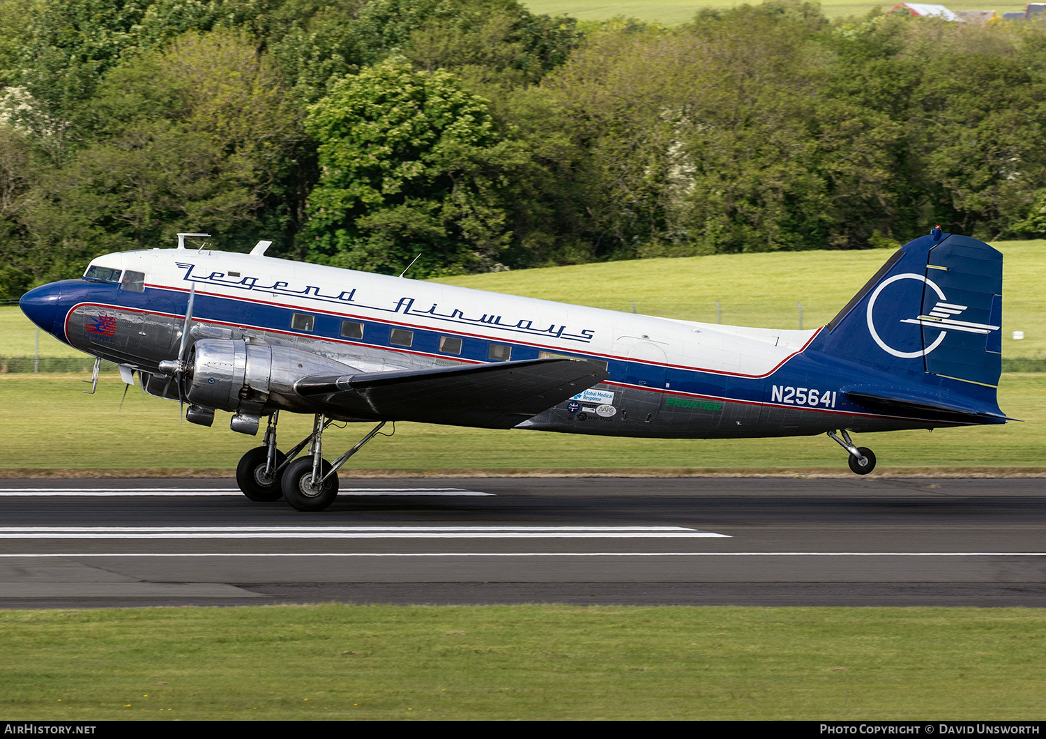 Aircraft Photo of N25641 | Douglas DC-3(C) | Legend Airways | AirHistory.net #142911
