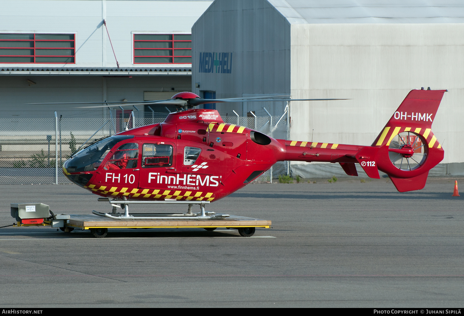 Aircraft Photo of OH-HMK | Eurocopter EC-135P-2 | FinnHEMS | AirHistory.net #142940