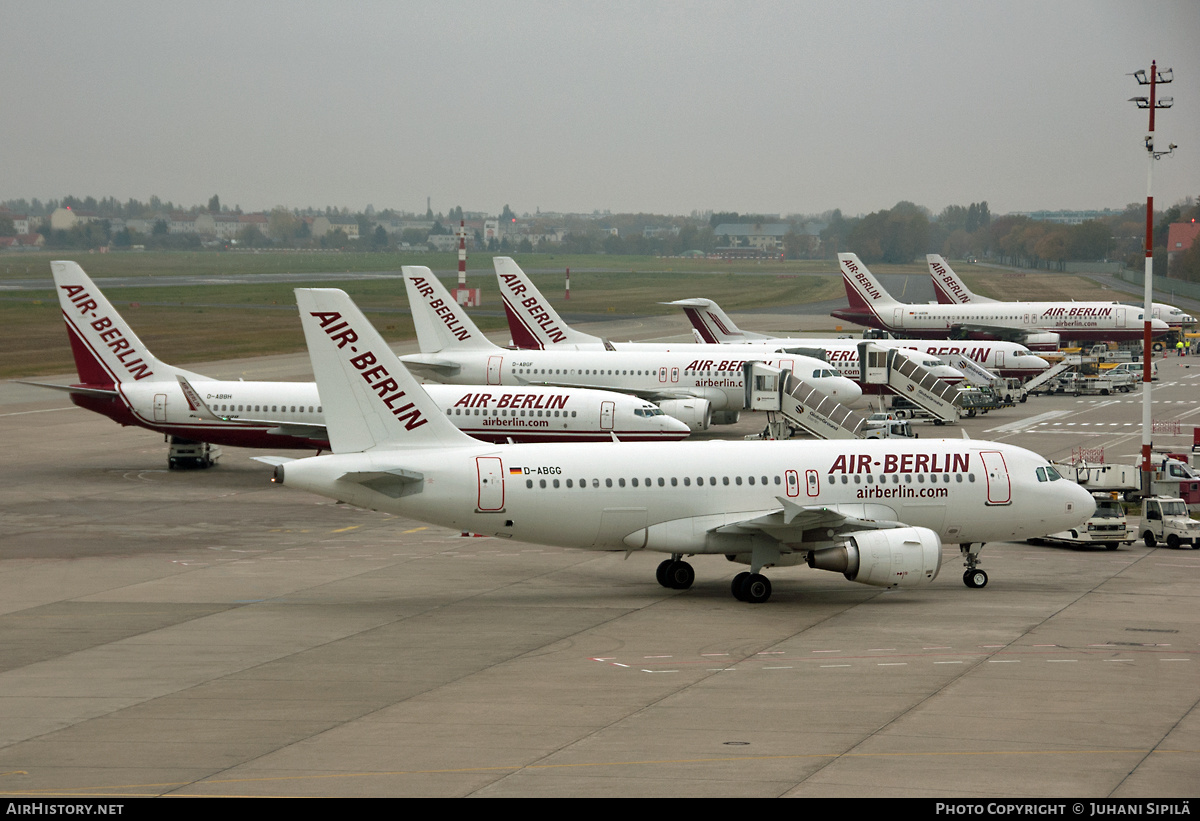 Aircraft Photo of D-ABGG | Airbus A319-112 | Air Berlin | AirHistory.net #142943